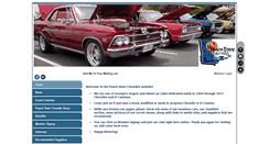 Desktop Screenshot of peachstatechevelles.com